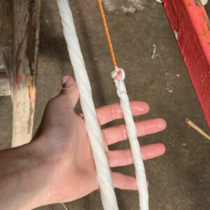 Fabrication de cordes en boyau Frechina pour contrebasse à l'atelier Cuerdas Frechina à Paris